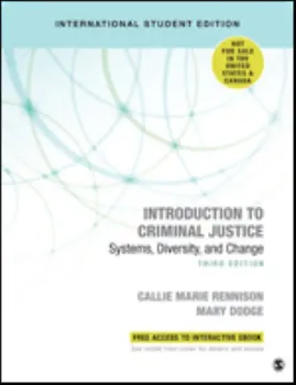 Picture of Book Introduction to Criminal Justice: Systems, Diversity, and Change