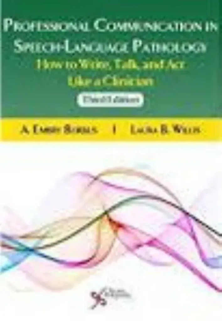 Imagem de Professional Communication in Speech-Language Pathology