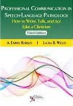 Picture of Book Professional Communication in Speech-Language Pathology