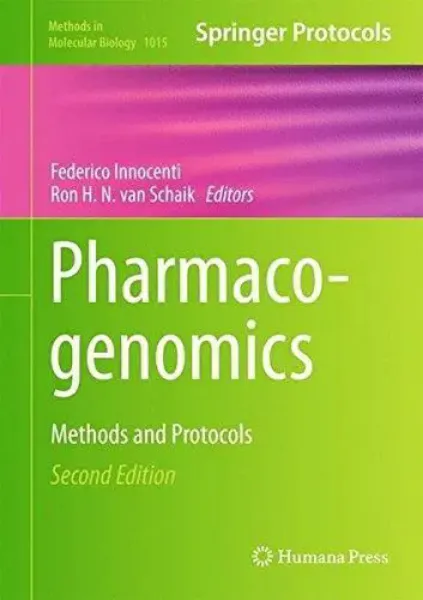 Imagem de Pharmacogenomics Methods Protocols