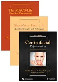 Imagem de Short Scar Face Lift, The MACS-Lift, Centrofacial Rejuvenation Three Volume Set