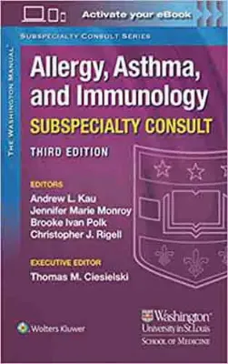 Picture of Book The Washington Manual Allergy, Asthma, and Immunology Subspecialty Consult