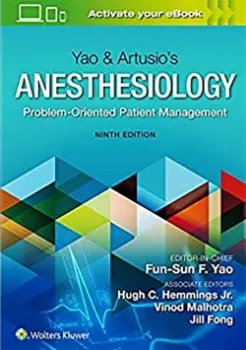Picture of Book Yao & Artusio's Anesthesiology: Problem-Oriented Patient Management
