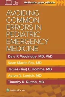 Picture of Book Avoiding Common Errors in Pediatric Emergency Medicine