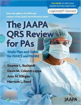 Picture of Book The JAAPA QRS Review for PAs: Study Plan and Guide for PANCE and PANRE