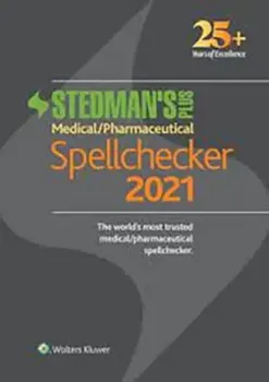 Imagem de Stedman's Plus 2021 Medical/Pharmaceutical Spellchecker