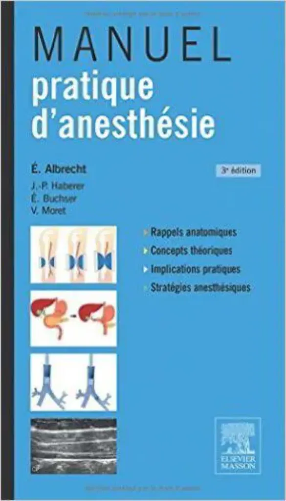 Imagem de Manuel Pratique d' Anesthésie