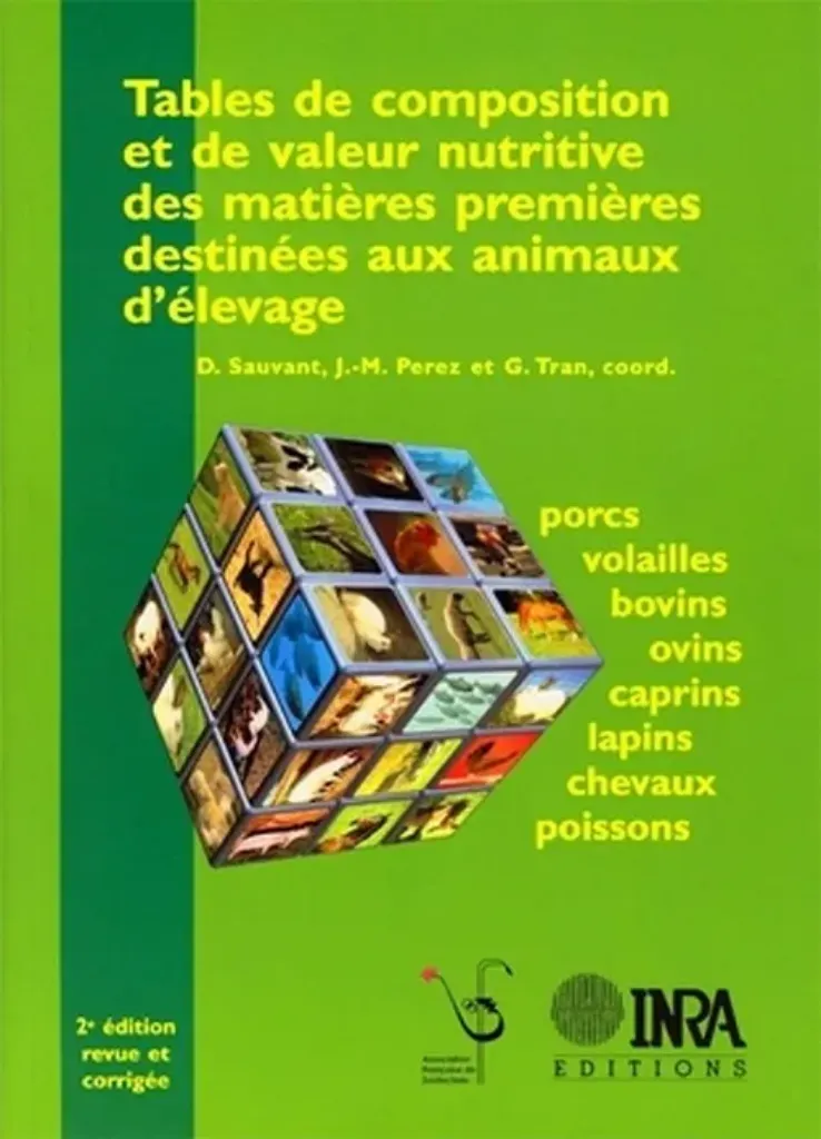 Imagem de Tables de Composition et de Valeur Nutritive des Matières Premières Destinées aux Animaux d'Élevage