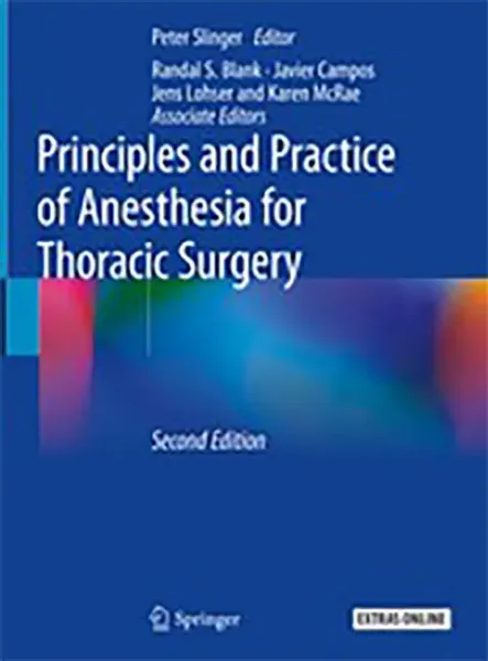 Imagem de Principles and Practice of Anesthesia for Thoracic Surgery