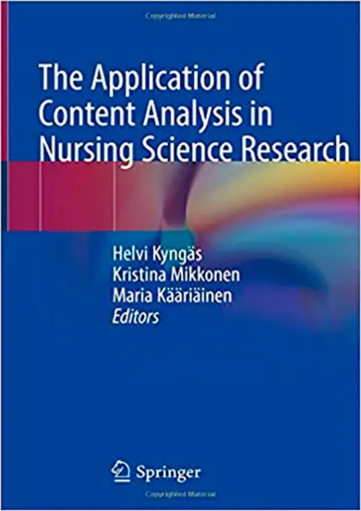 Imagem de The Application of Content Analysis in Nursing Science Research