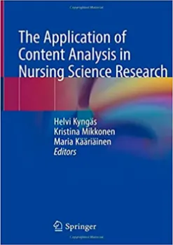 Imagem de The Application of Content Analysis in Nursing Science Research