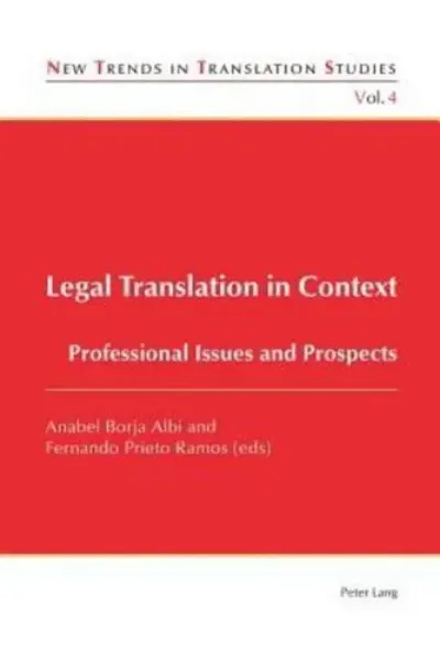 Imagem de Legal Translation in Context