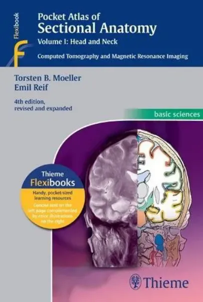 Imagem de Pocket Atlas of Sectional Anatomy: Head and Neck Vol.1