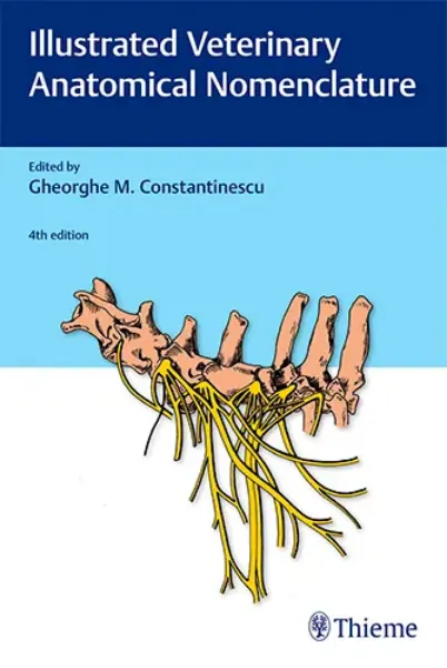Picture of Book Illustrated Veterinary Anatomical Nomenclature