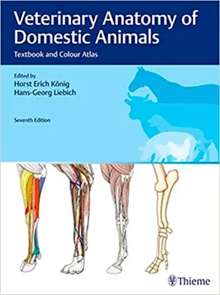 Imagem de Veterinary Anatomy of Domestic Animals: Textbook and Colour Atlas
