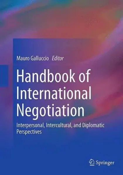 Imagem de Handbook of International Negotiation