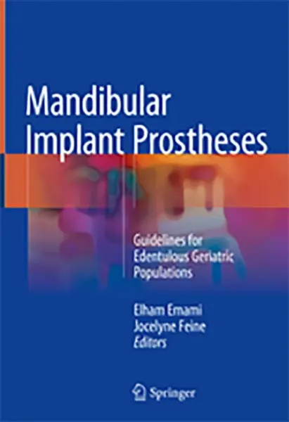 Picture of Book Mandibular Implant Prostheses: Guidelines for Edentulous Geriatric Populations