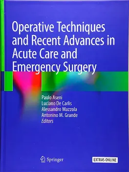 Imagem de Operative Techniques and Recent Advances in Acute Care and Emergency Surgery