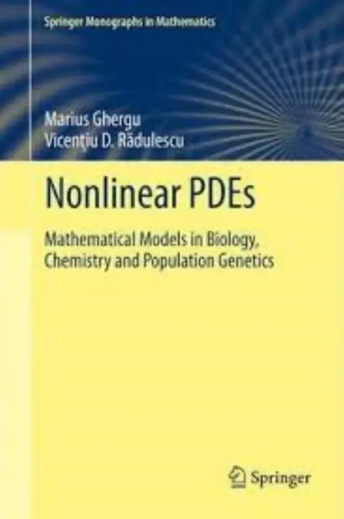 Picture of Book Nonlinear PDEs Mathematical Models in Biology