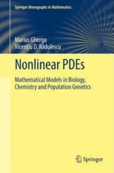 Imagem de Nonlinear PDEs Mathematical Models in Biology