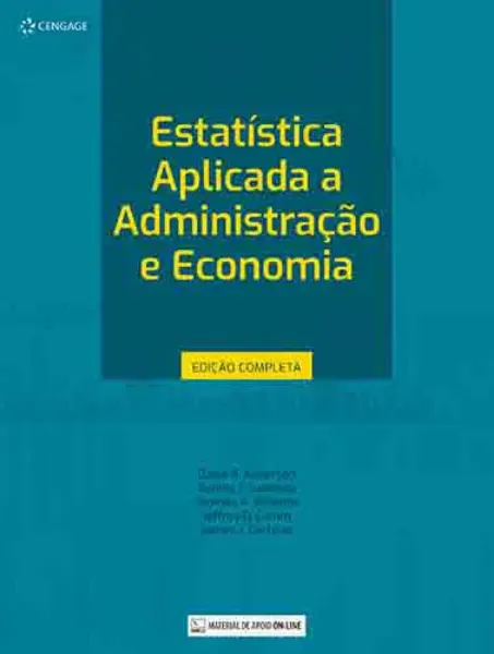 Imagem de Estatística Aplicada à Administração e Economia