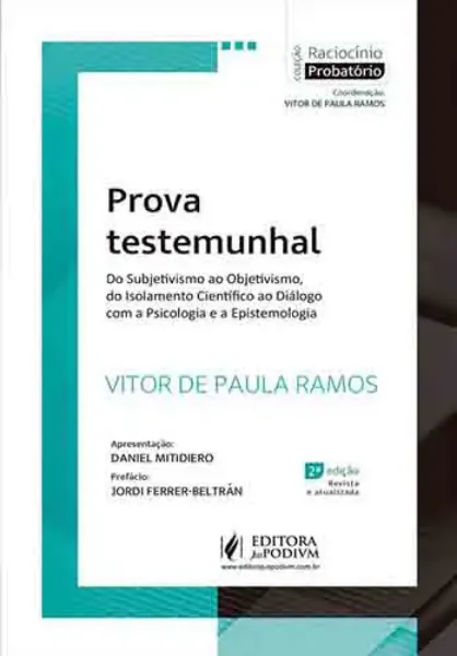 Imagem de Prova Testemunhal - Do Subjetivismo ao Objetivismo, do Isolamento Científico ao Diálogo com a Psicologia e a Epistemologia