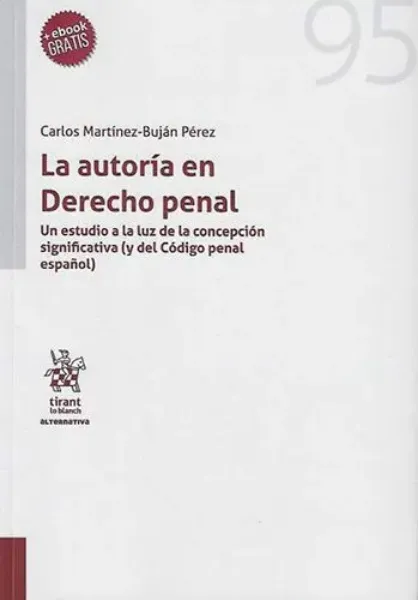 Imagem de La Autoría en Derecho Penal