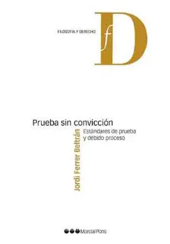 Picture of Book Prueba Sin Convicción - Estándares de Prueba y Debido Proceso