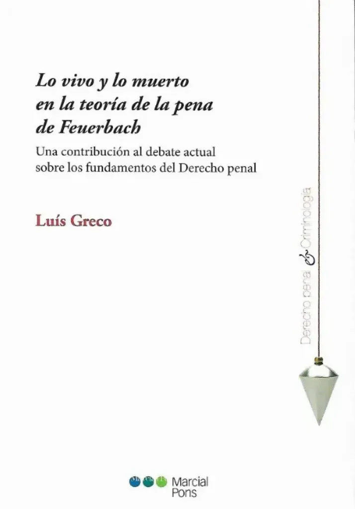 Imagem de Lo vivo y lo Muerto en la Teoria de Pena de Feuerbach
