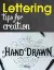 Picture of Book Lettering Tips for Creations