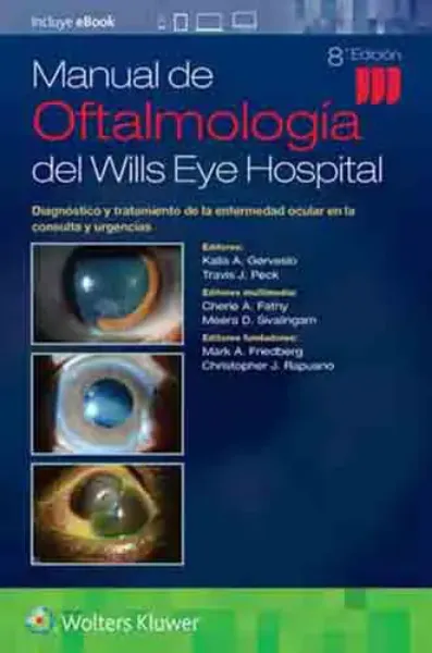 Imagem de Manual de Oftalmología del Wills Eye Hospital