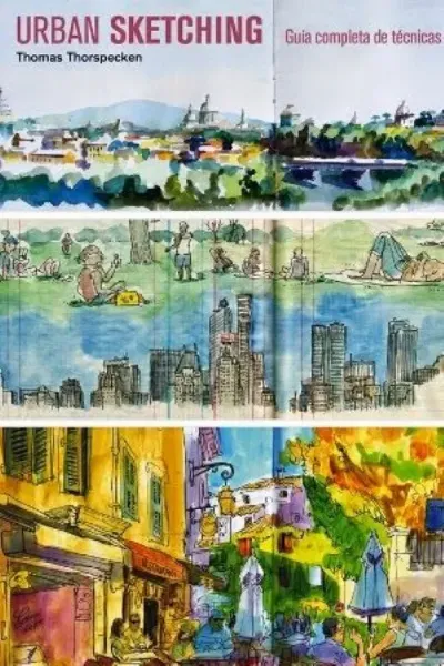 Imagem de Urban Sketching - Guia Completa de Técnicas de Dibujo Urbano