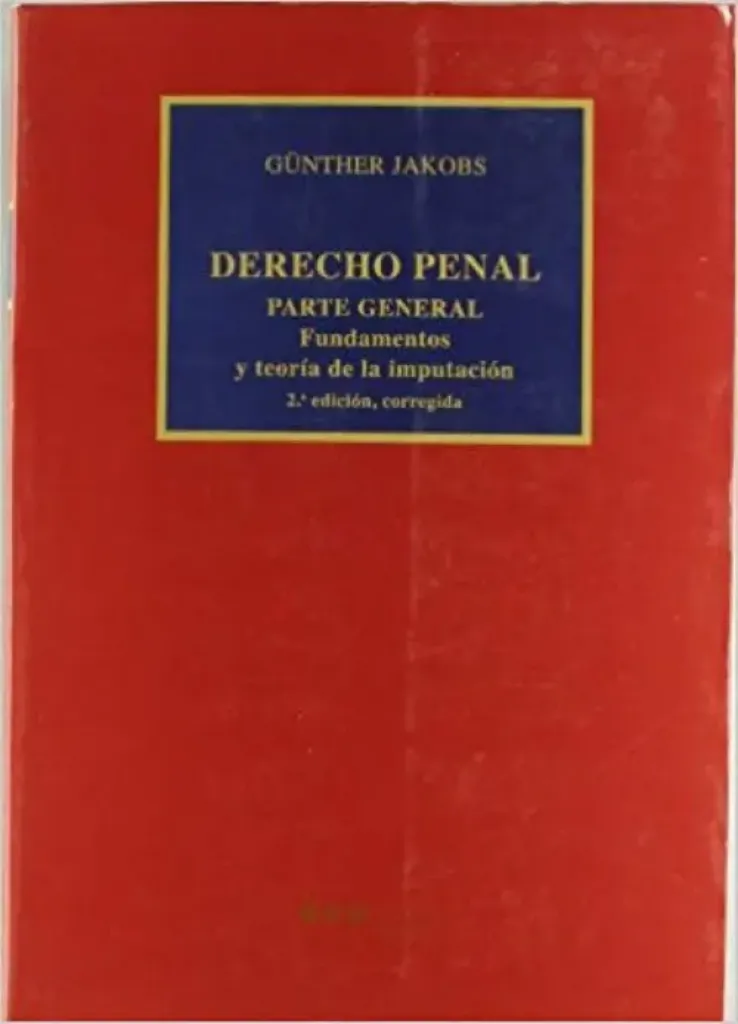 Imagem de Derecho Penal Parte General