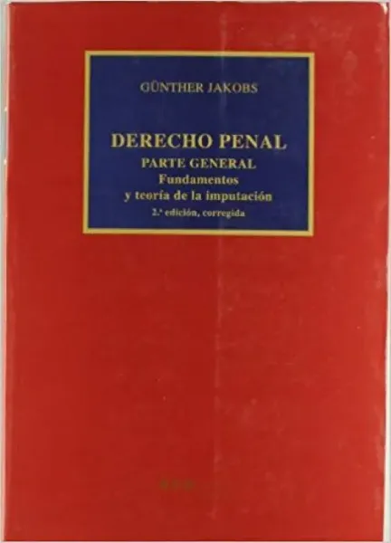 Imagem de Derecho Penal Parte General