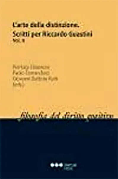 Imagem de L' Arte della Distinzione. Scritti per Riccardo Guastani Vol. II
