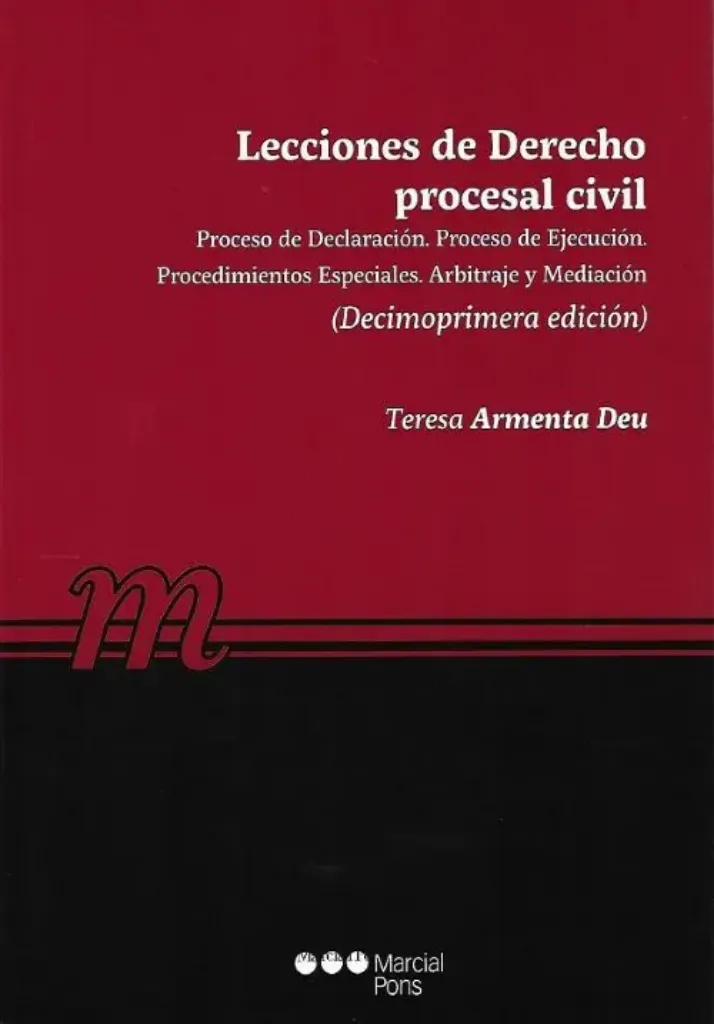 Imagem de Lecciones de Derecho Procesal Civil