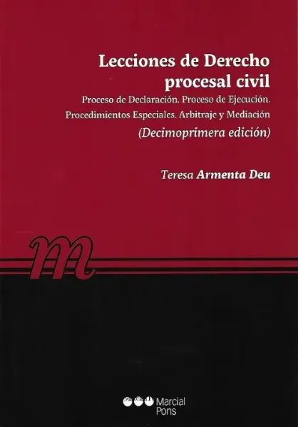 Imagem de Lecciones de Derecho Procesal Civil