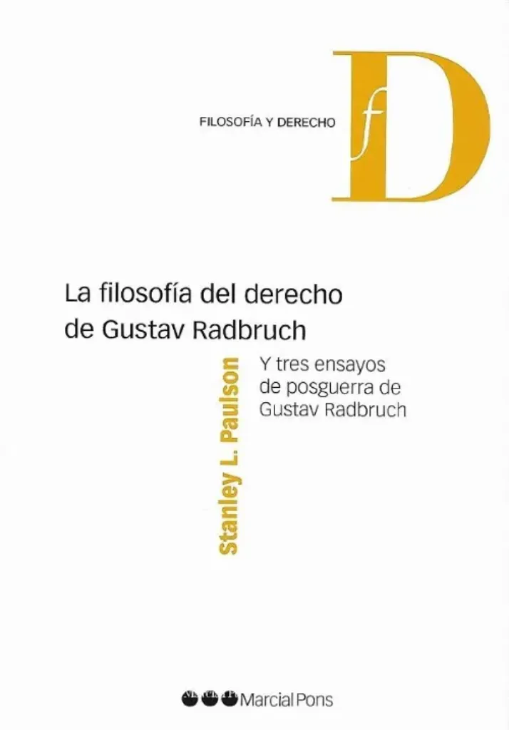 Imagem de La Filosofía del Derecho de Gustav Radbruch