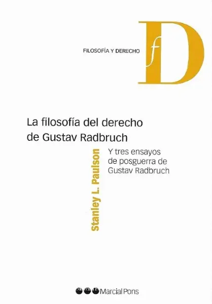 Imagem de La Filosofía del Derecho de Gustav Radbruch