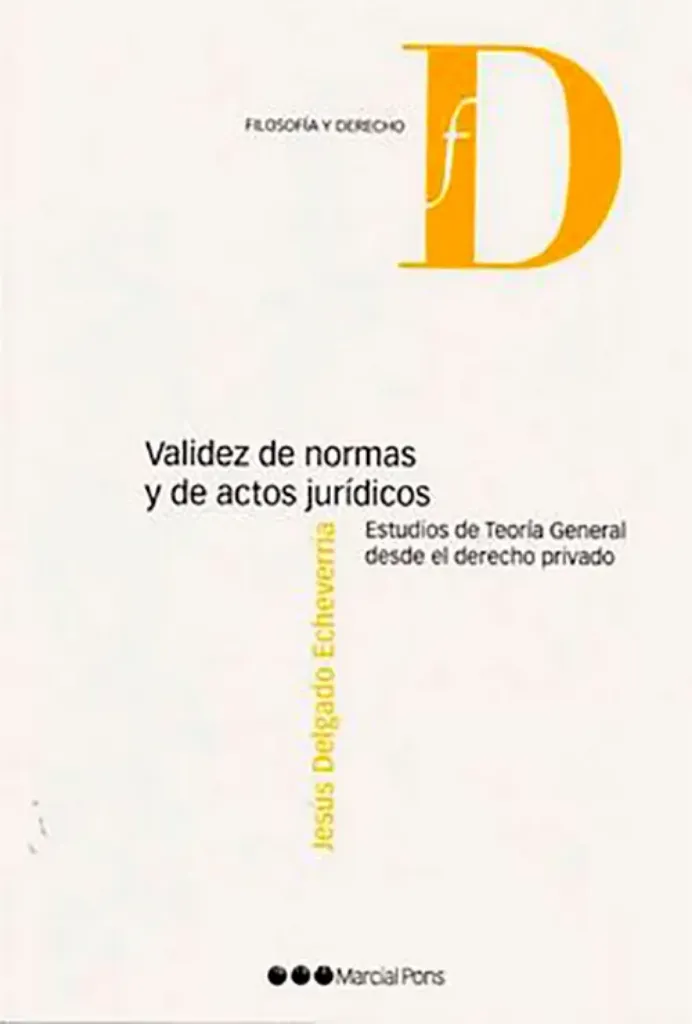 Imagem de Validez de Normas y de Actos Jurídicos