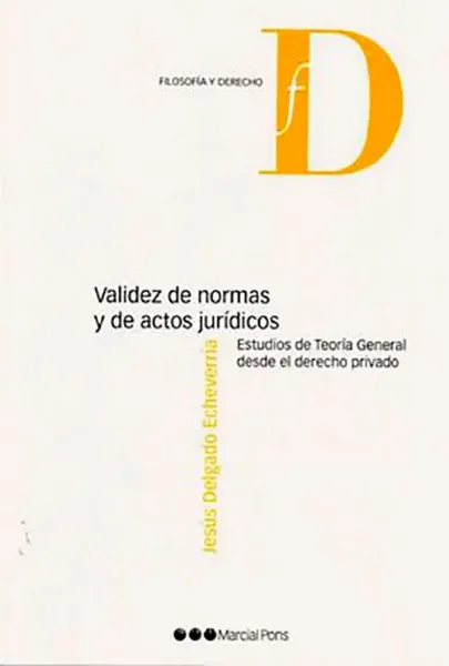 Imagem de Validez de Normas y de Actos Jurídicos