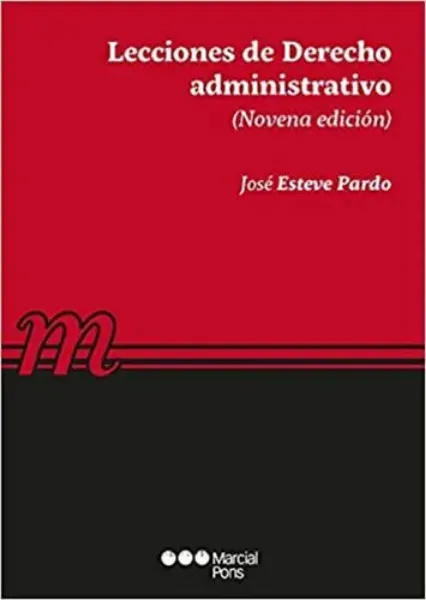 Imagem de Lecciones de Derecho Administrativo