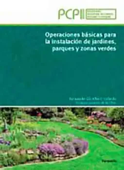Picture of Book Operaciones Básicas para la Instalación de Jardines, Parques y Zonas Verdes PCPI