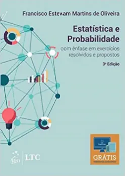 Picture of Book Estatística e Probabilidade: com Ênfase em Exercícios Resolvidos e Propostos