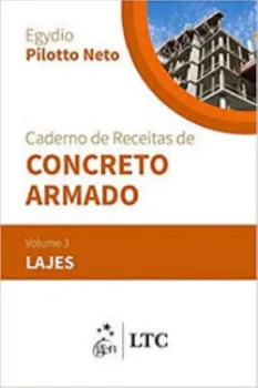 Picture of Book Caderno de Receitas de Concreto Armado - Lajes Vol. 3