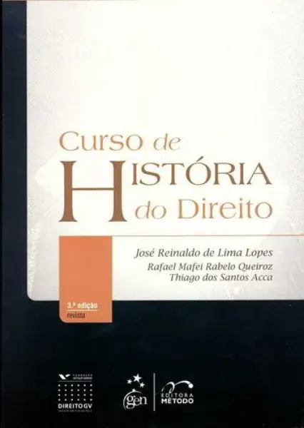 Imagem de Curso de História do Direito