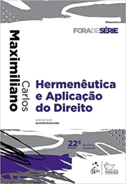 Imagem de Hermenêutica e Aplicação do Direito