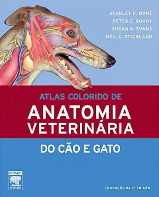 Imagem de Atlas Colorido de Anatomia Veterinária do Cão e Gato