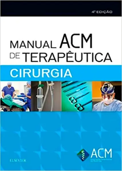 Imagem de Manual ACM de Terapêutica em Cirurgia