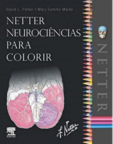 Imagem de Netter Neurociências para Colorir